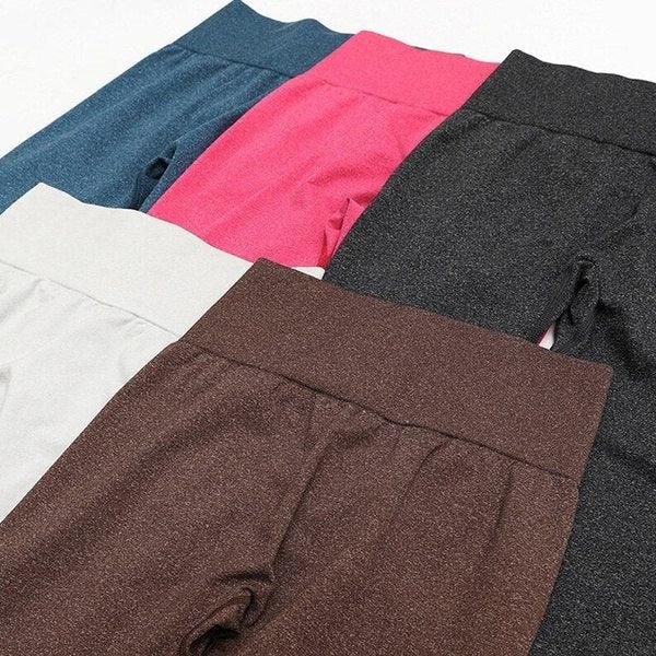 SEAMLESS SCRUNCH LEGGINGS - Pink Speckled