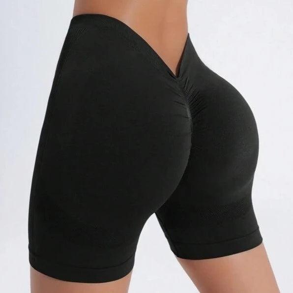 V-BACK SEAMLESS BOOTY SHORTS