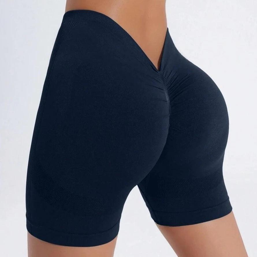 V-BACK SEAMLESS BOOTY SHORTS