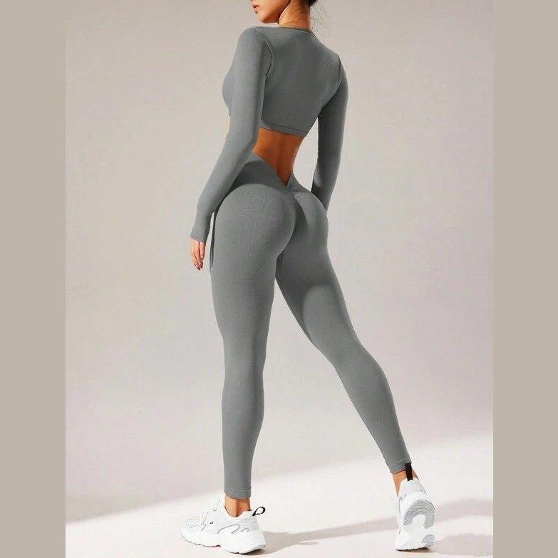 SHE'S A BADDIE CROP TOP LEGGINGS SET