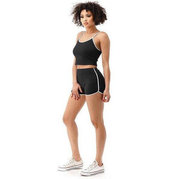 She's Flirt Cropped Top Short Set - 6 Colorways