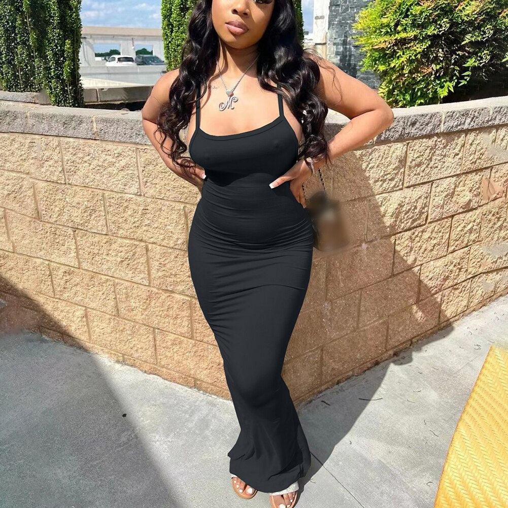 Soft Lounge Long Slip On Dress - 10 Colorways