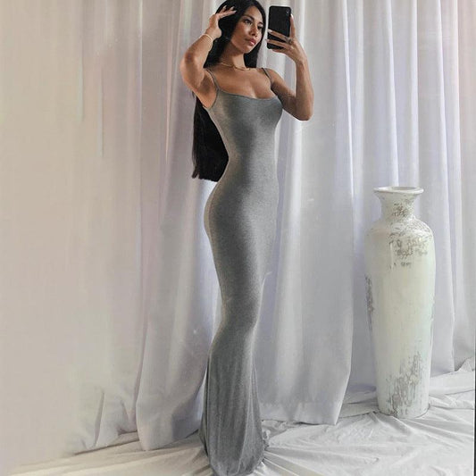 Soft Lounge Long Slip On Dress - 10 Colorways