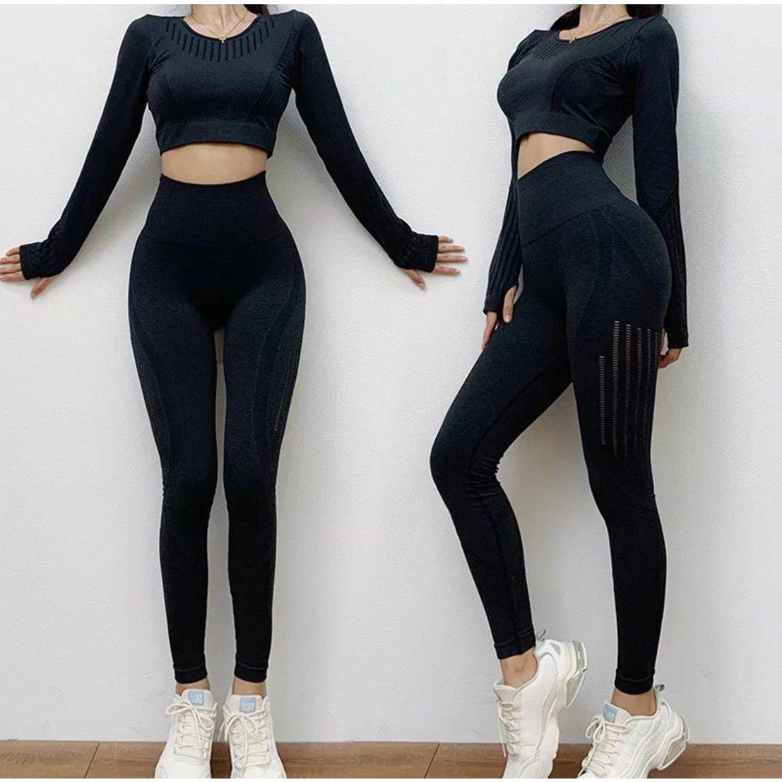 ULTRA SEAMLESS LEGGINGS - Black