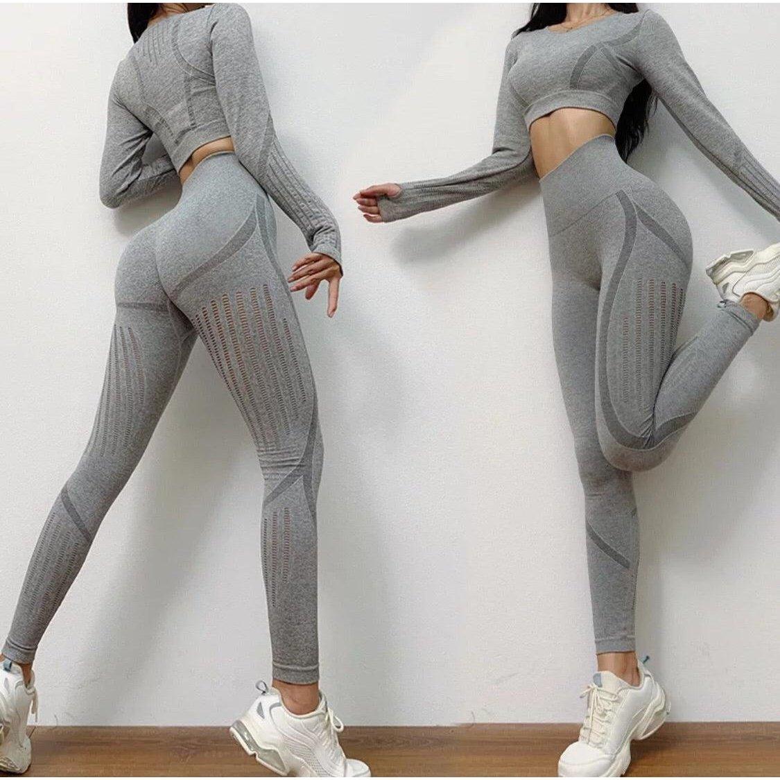 ULTRA SEAMLESS LEGGINGS - Grey