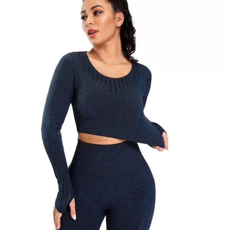 ULTRA SEAMLESS LEGGINGS - Navy