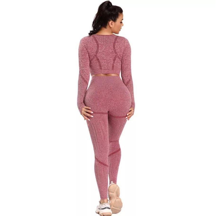 ULTRA SEAMLESS LEGGINGS - Red