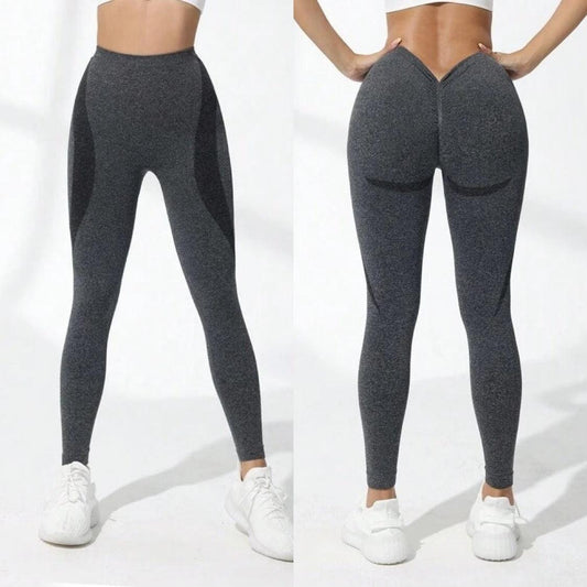 V-BACK SCRUNCH SEAMLESS LEGGINGS