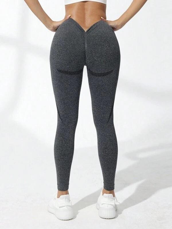 V-Back Scrunch Seamless Leggings nvgtn dupe