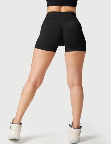 V-WAIST BIKER SHORTS