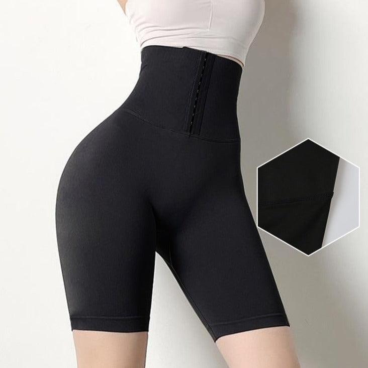 WHAT WAIST BODY SHAPE SHORTS - Black