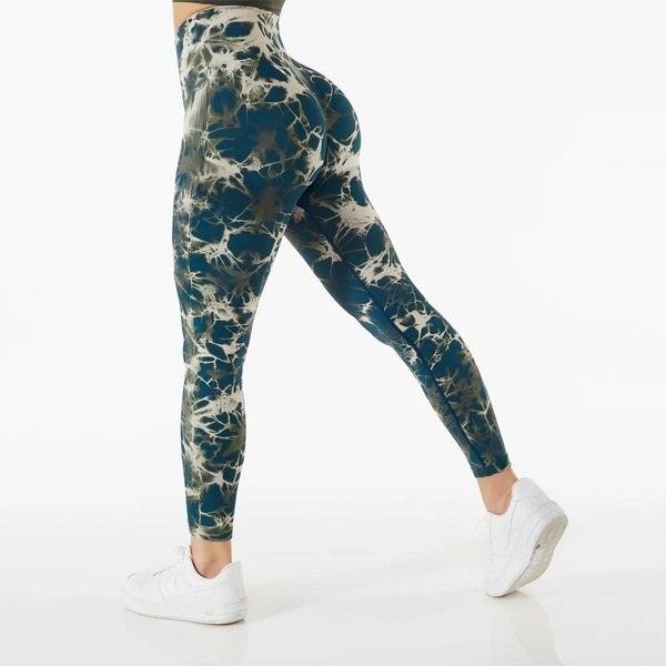 Marble Scrunch Butt Leggings