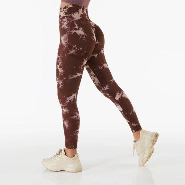 Marble Scrunch Butt Leggings
