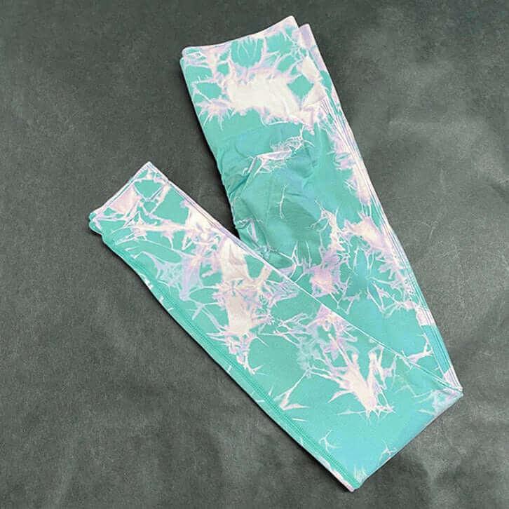 Marble Scrunch Butt Leggings