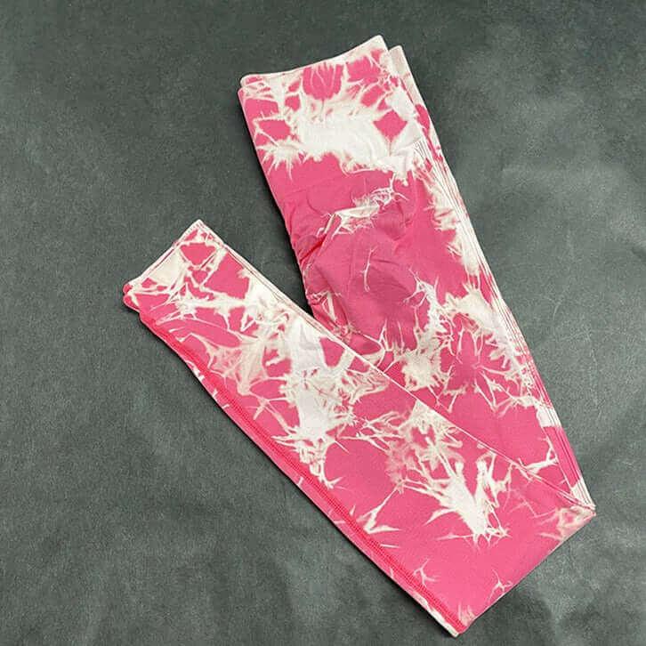 Marble Scrunch Butt Leggings