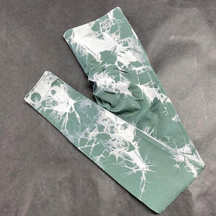 Marble Scrunch Butt Leggings