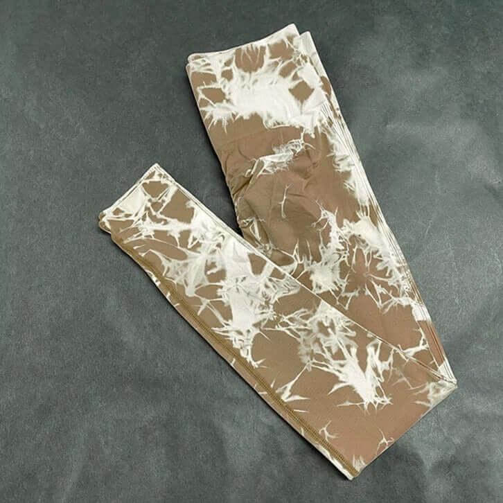 Marble Scrunch Butt Leggings