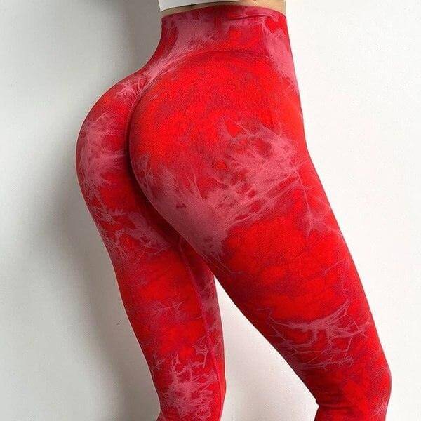 Marble Scrunch Butt Leggings