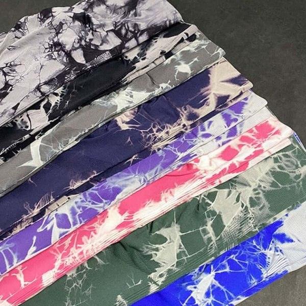 Marble Scrunch Butt Leggings