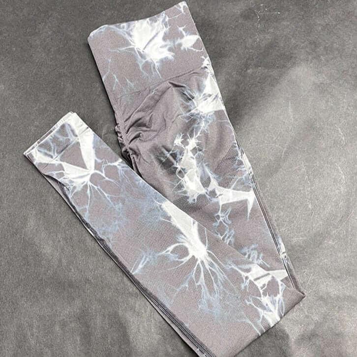 Marble Scrunch Butt Leggings