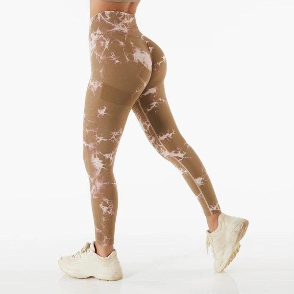 Marble Scrunch Butt Leggings