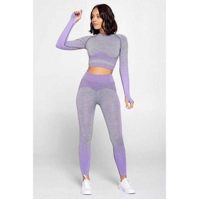 OMBRE SEAMLESS LEGGING SET - Activewear Sale!
