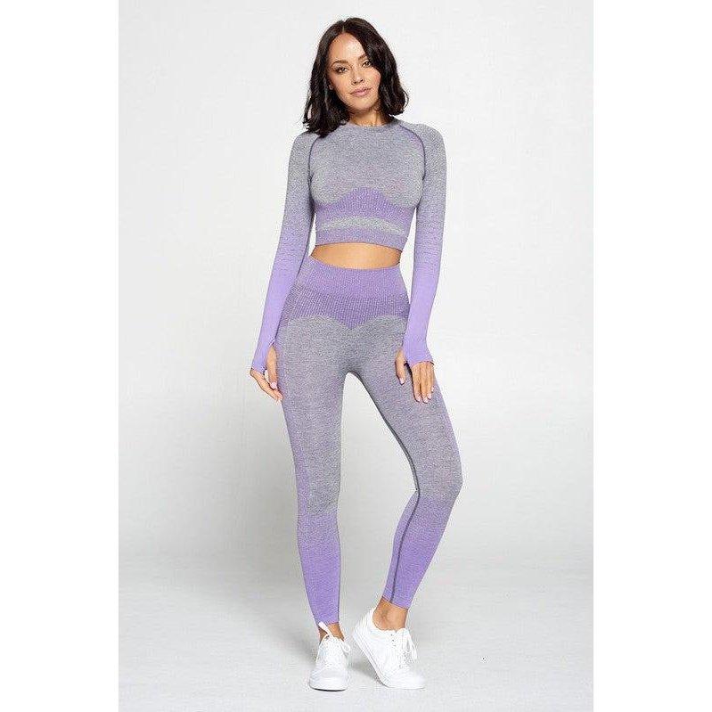OMBRE SEAMLESS LEGGING SET - Activewear Sale!