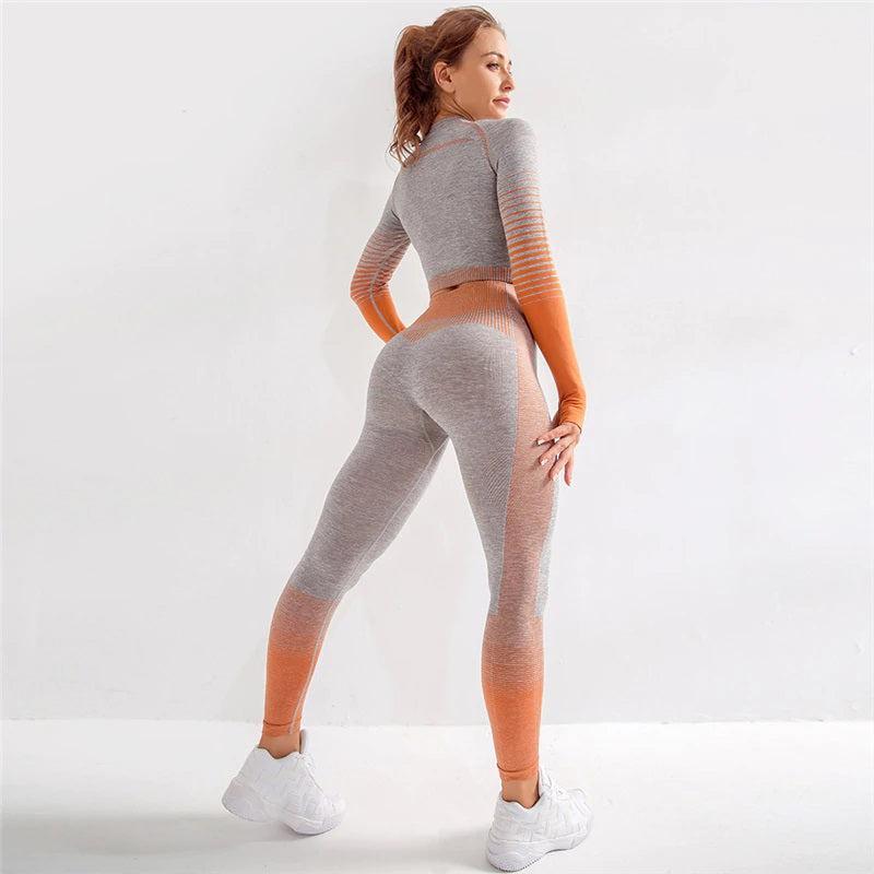 OMBRE SEAMLESS LEGGING SET - Activewear Sale!