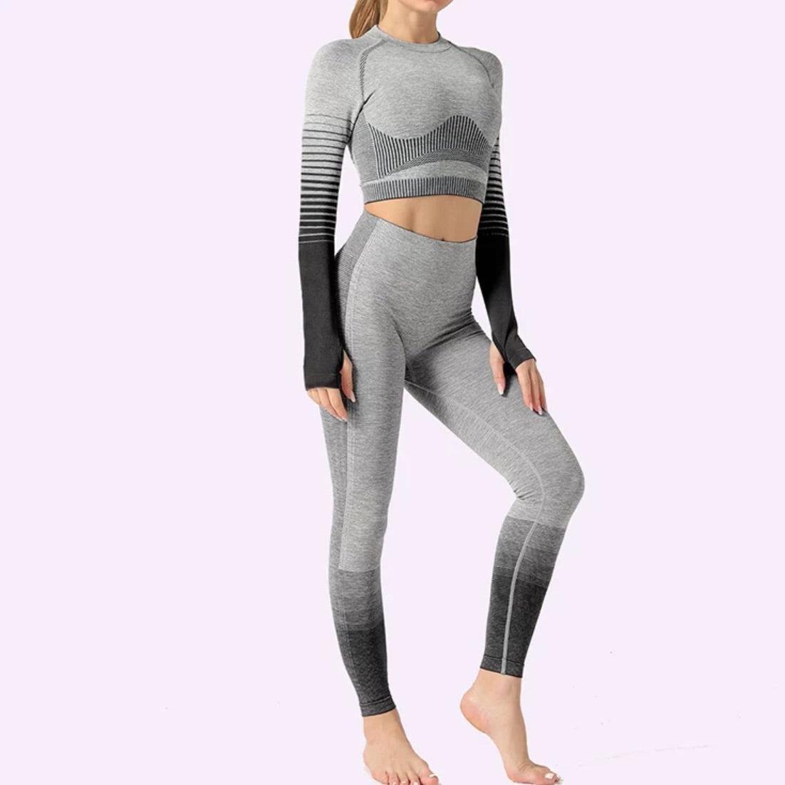 OMBRE SEAMLESS LEGGING SET - Activewear Sale!