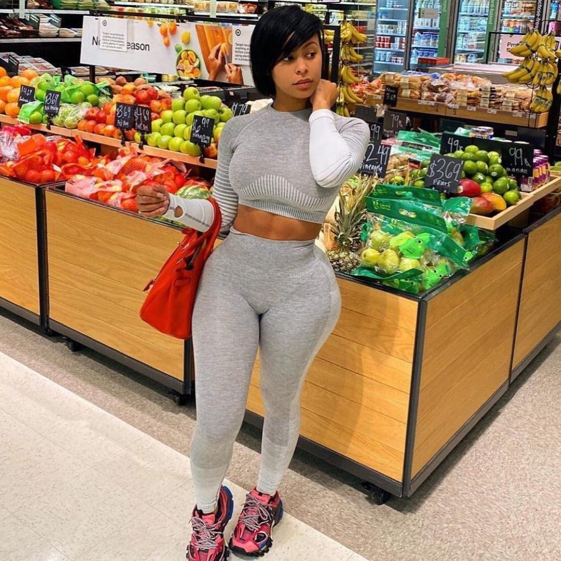 OMBRE SEAMLESS LEGGING SET - Activewear Sale!