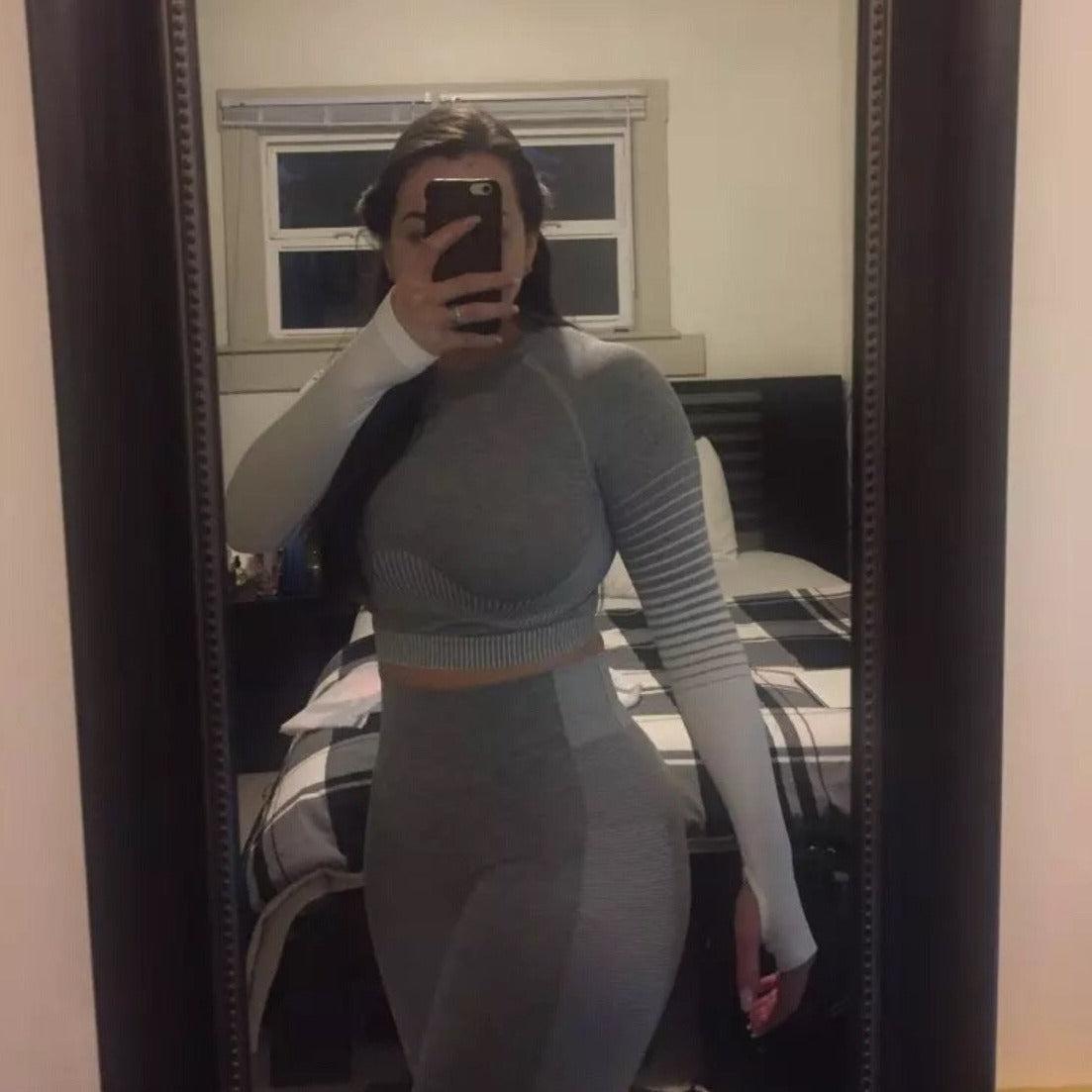 OMBRE SEAMLESS LEGGING SET - Activewear Sale!