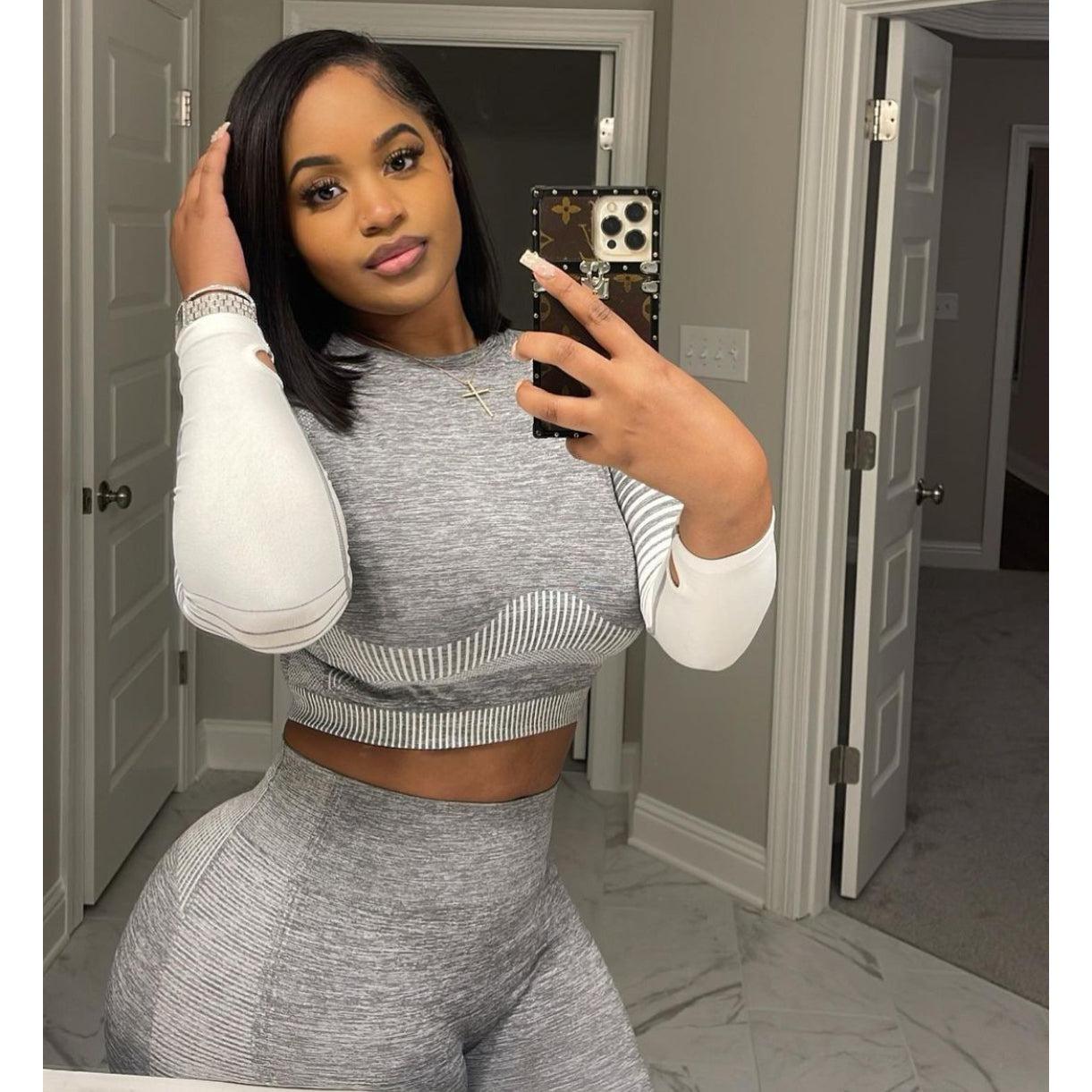 OMBRE SEAMLESS LEGGING SET - Activewear Sale!