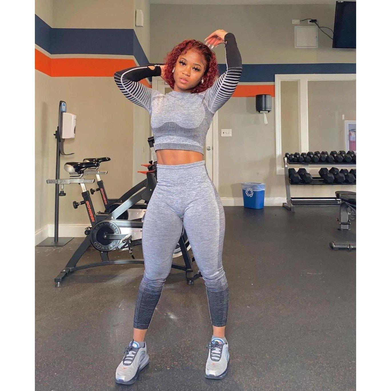 OMBRE SEAMLESS LEGGING SET - Activewear Sale!