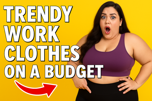 Trendy work clothes on a budget — activewear to office