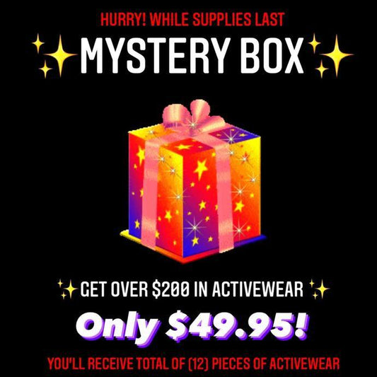 Exclusive Gym Clothes, Mystery Box Valued at $200 For Only $49.95