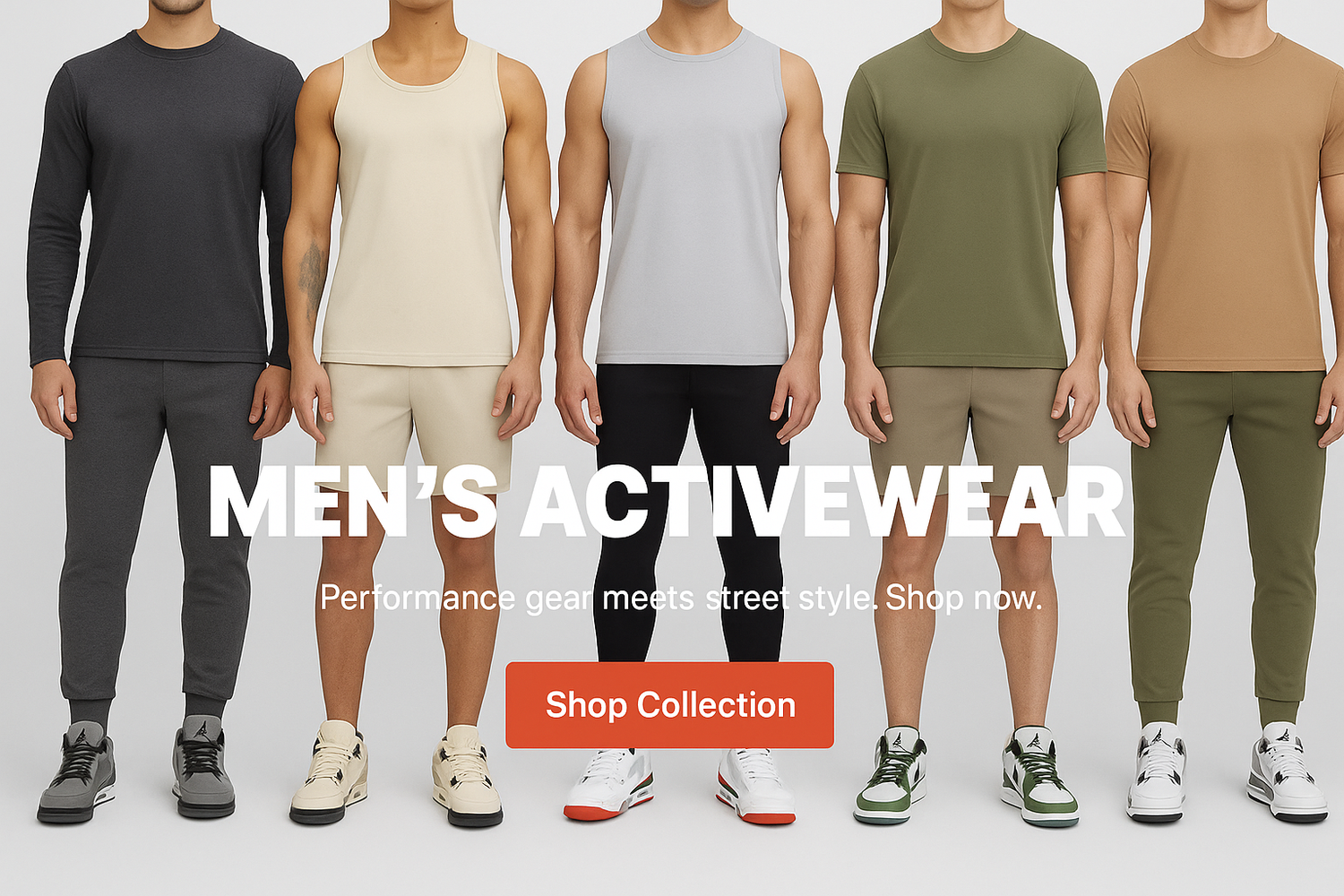 Activewear Mens Shop Durable Stylish Gym Clothes