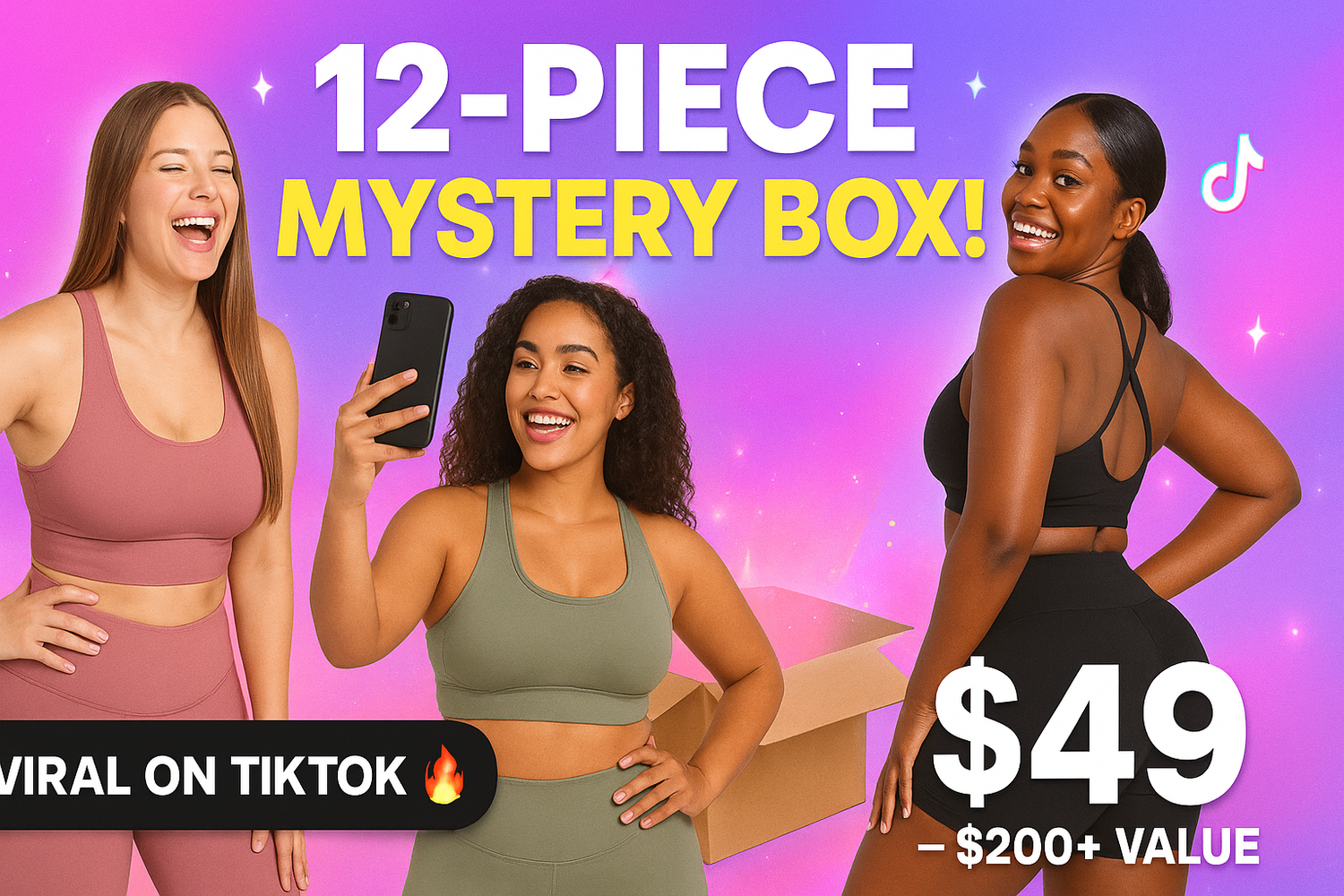 Womens Activewear Mystery Box