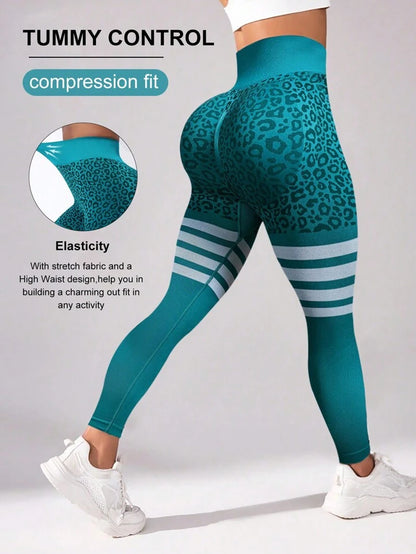 Bombshell Leopard Leggings