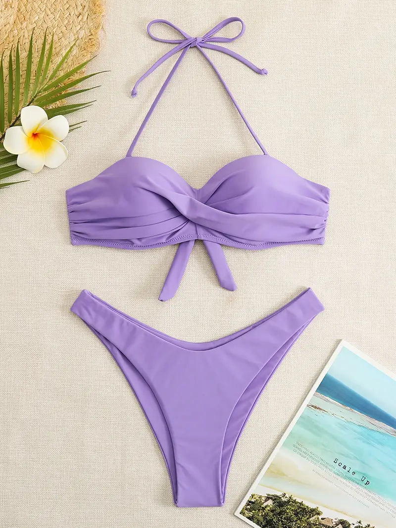 OCEAN BLVD TWO PIECE BIKINI SET - Fancy