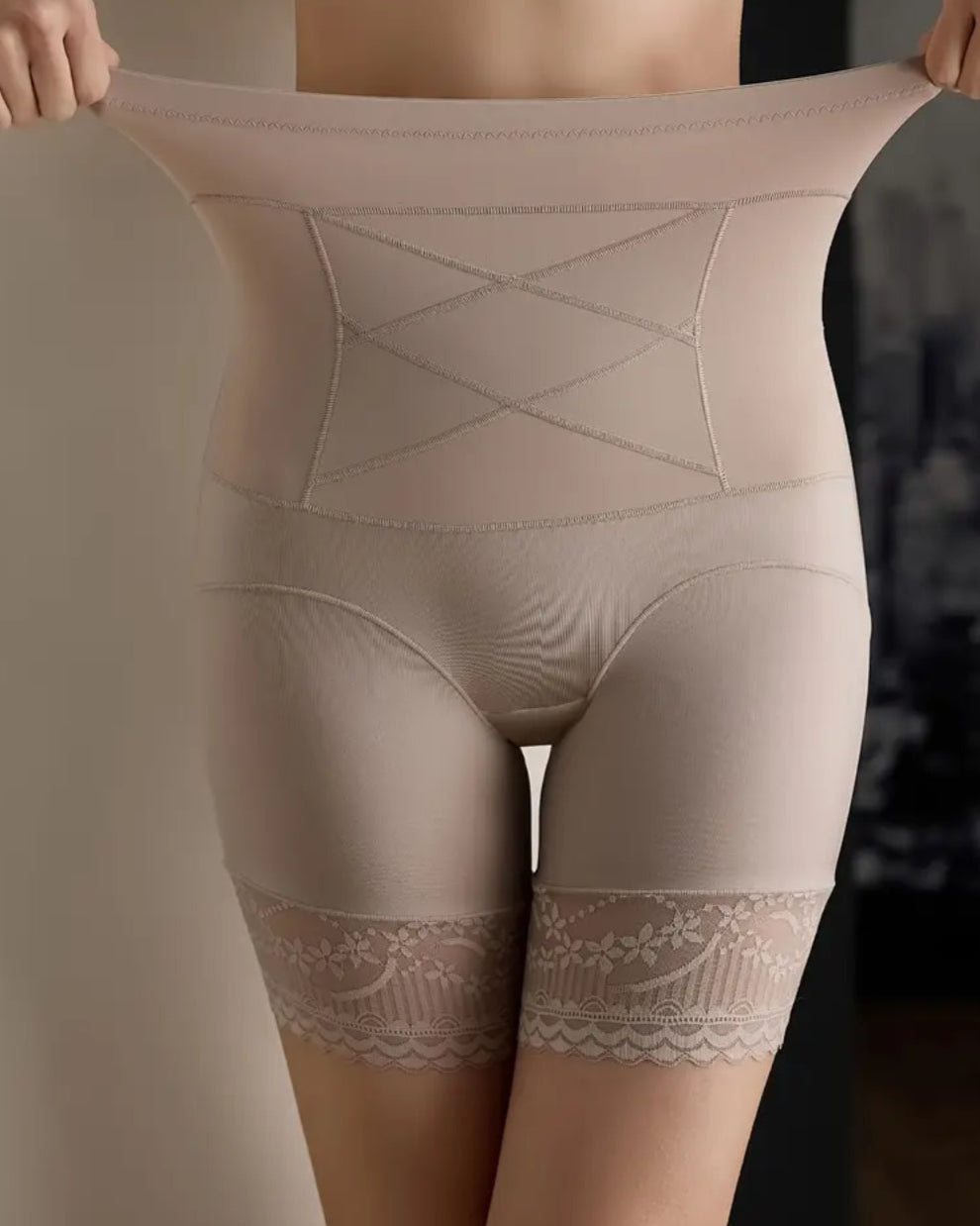 High Waisted Butt Lift Belly Tuck Shapewear