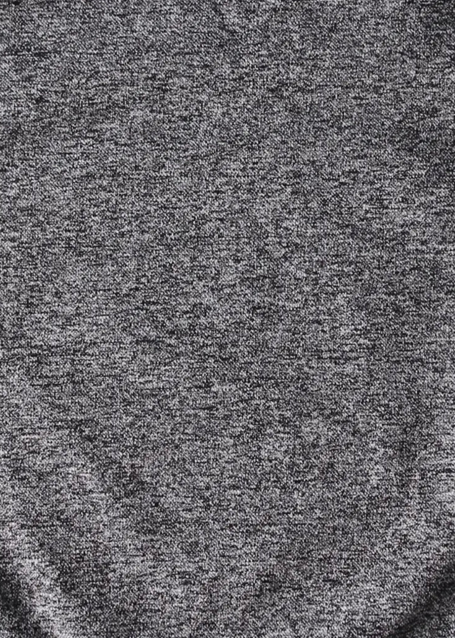 Close-up of a textured gray fabric