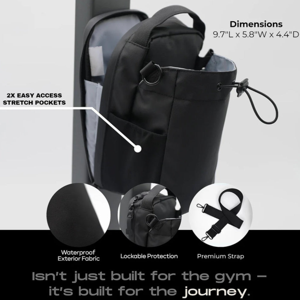 Magnetic Gym Bottle Bag