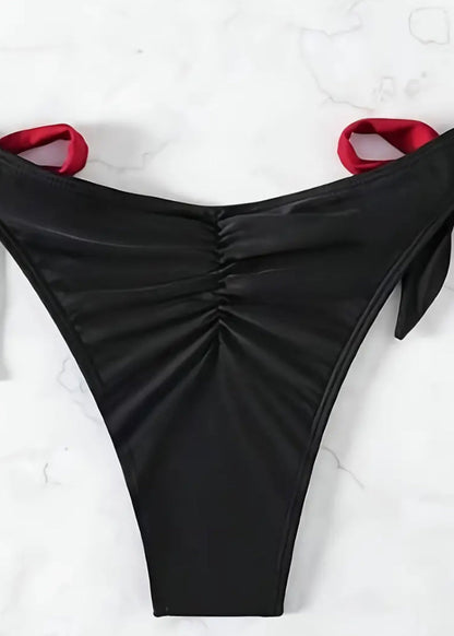 HARLEY QUINN BIKINI BLACK & RED