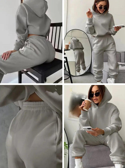 COMFRT HOODIE SWEATPANTS SET - GymDeity.com