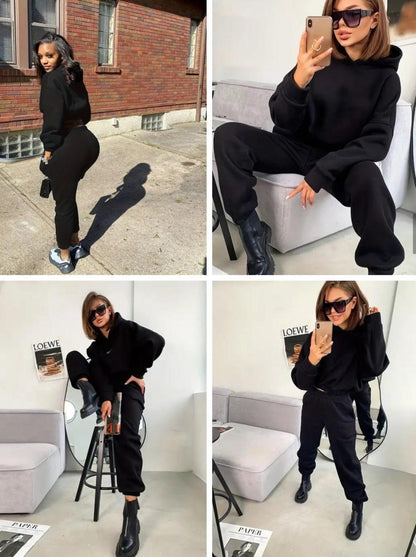 COMFRT HOODIE SWEATPANTS SET - GymDeity.com