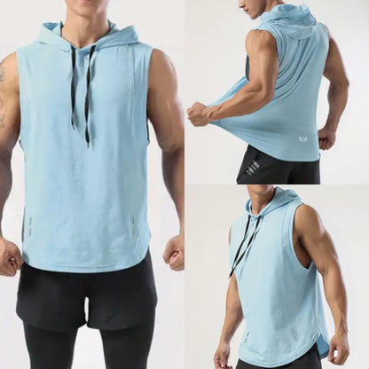 CUTOFF HOODIE - Mens