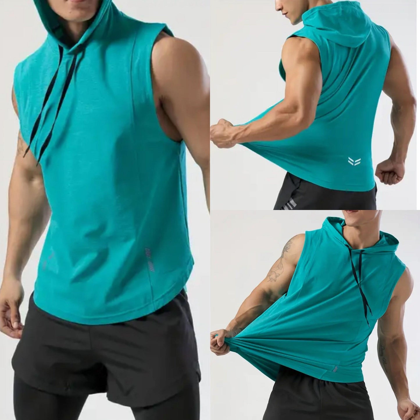 CUTOFF HOODIE - Mens