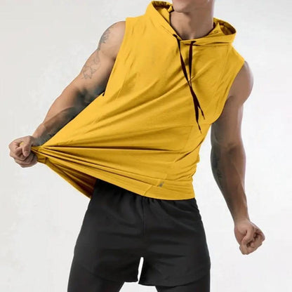CUTOFF HOODIE - Mens