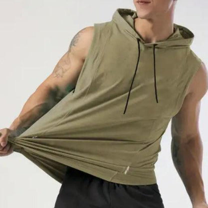 CUTOFF HOODIE - Mens
