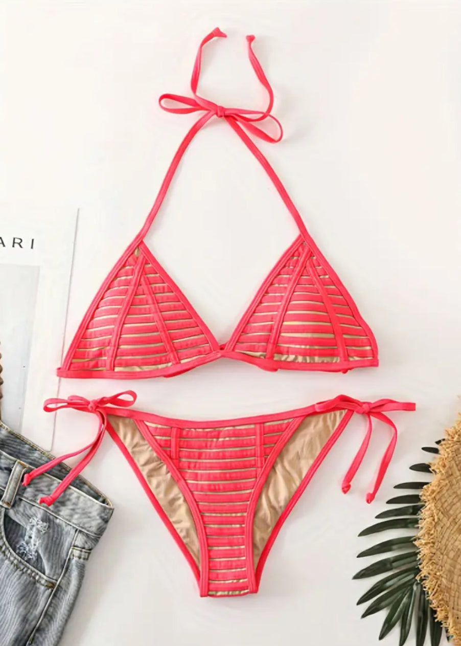 INVERTED TRIANGLE BIKINI SET